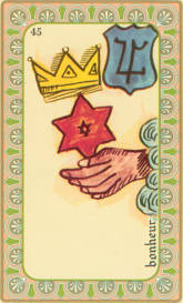 Carte Oracle Belline - Bonheur